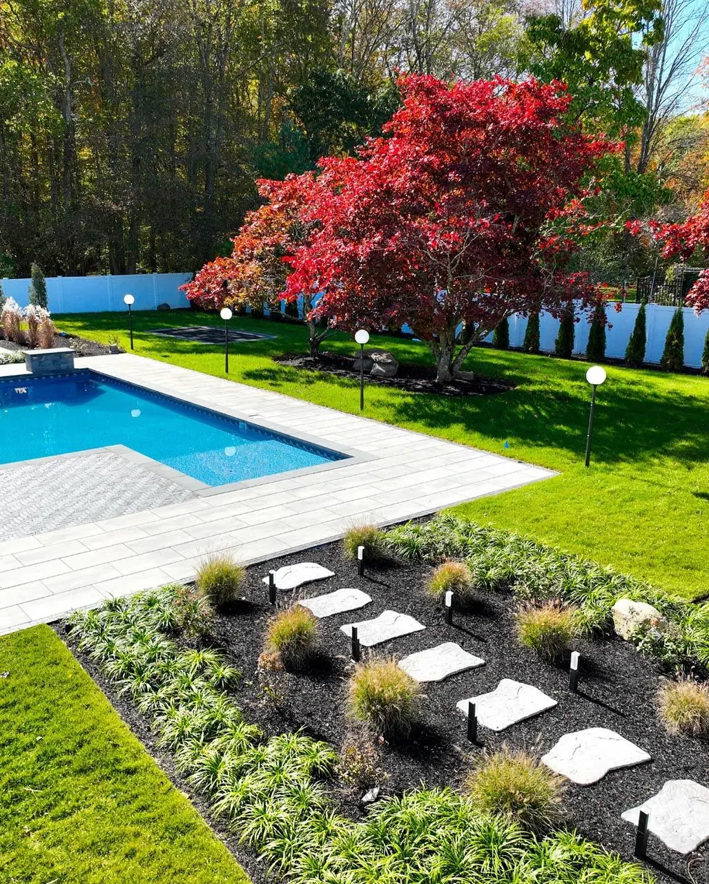 Pool Patios project in the Contrast Landscape project gallery